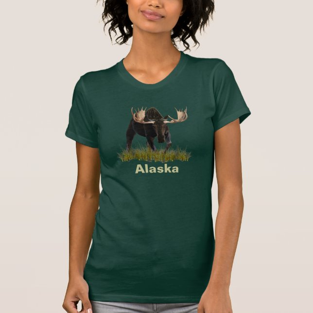 Camiseta Alce Touro Carregando (Frente)