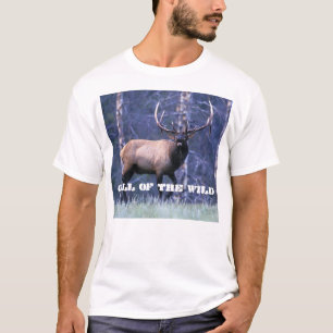 Camiseta Alces 4 de Bugleing, chamada do selvagem