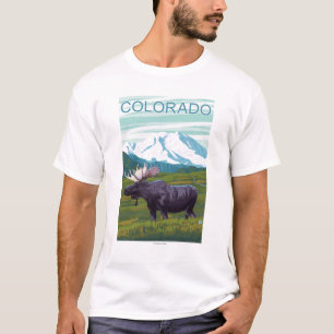 Camiseta Alces com MountainColorado