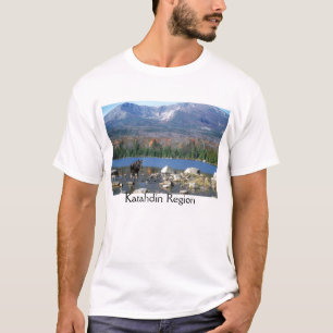 Camiseta Alces de Maine da região de Katahdin