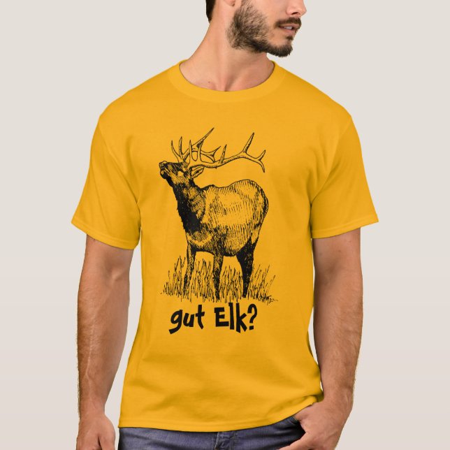 Camiseta alces do intestino? (Frente)