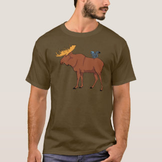 Camiseta Alces e esquilo