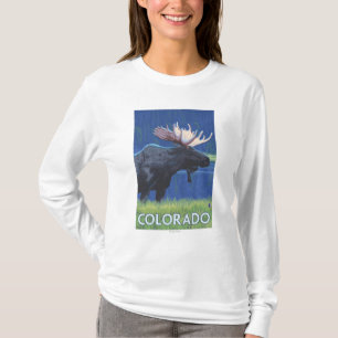 Camiseta Alces em MoonlightColorado
