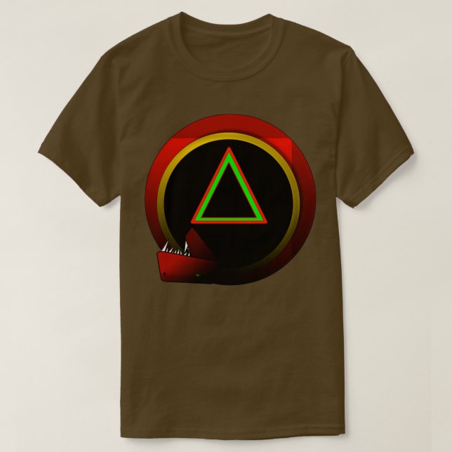 Camiseta Alchemical Fire Ouroboros (Frente do Design)