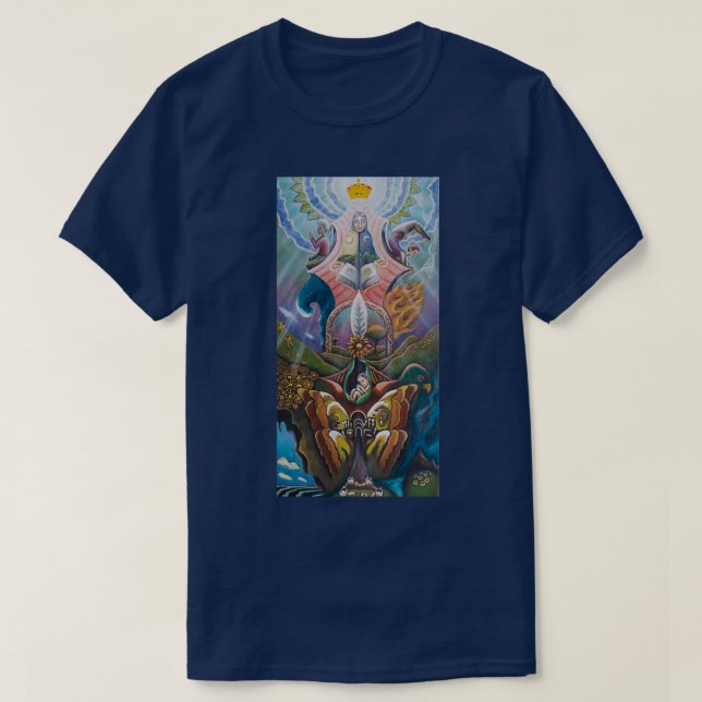 Camiseta Alchemical Totem (Frente do Design)