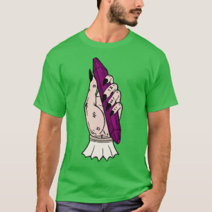Camiseta Alchemy Mand com Crystal Dark Arts Pagan