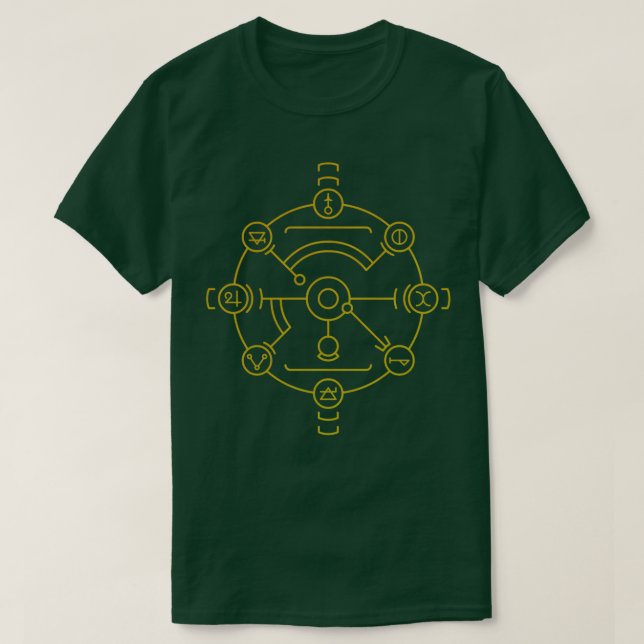 Camiseta Alchemy Sigil (Frente do Design)