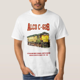 Camiseta Alco C-628 aka Alco Century 628 Locomotiva Diesel