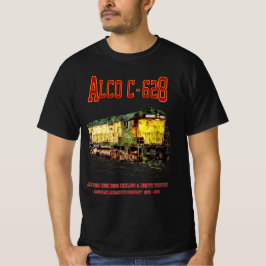 Camiseta Alco C-628 aka Alco Century 628 Locomotiva Diesel