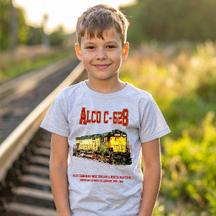 Camiseta Alco C-628 aka Alco Century 628 Locomotiva Diesel