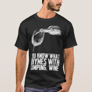 Camiseta Álcool De Partida De Vinho bebendo