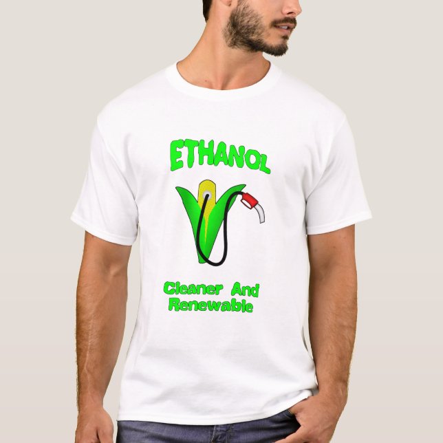 Camiseta Álcool etílico mais limpo (Frente)