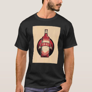 Camiseta Álcool Gin Cocktail Bebida