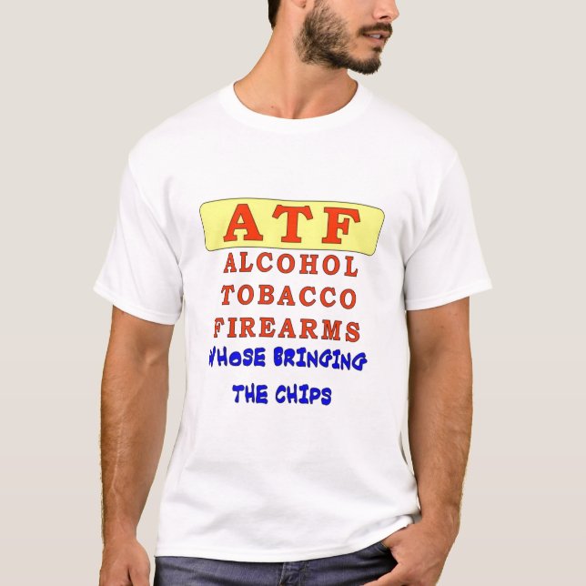 CAMISETA ÁLCOOL TOBACCO FIREARS (Frente)