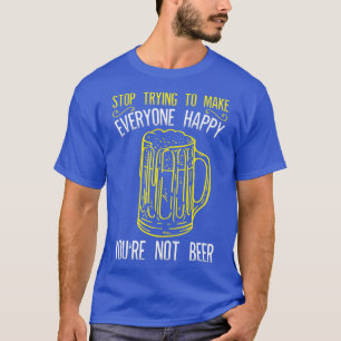 Camiseta Álcool Youx27re Não Beer Homens Engraçados Mulhere