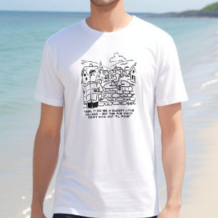 Camiseta Aldeia com sono por causa da discoteca tardia do b