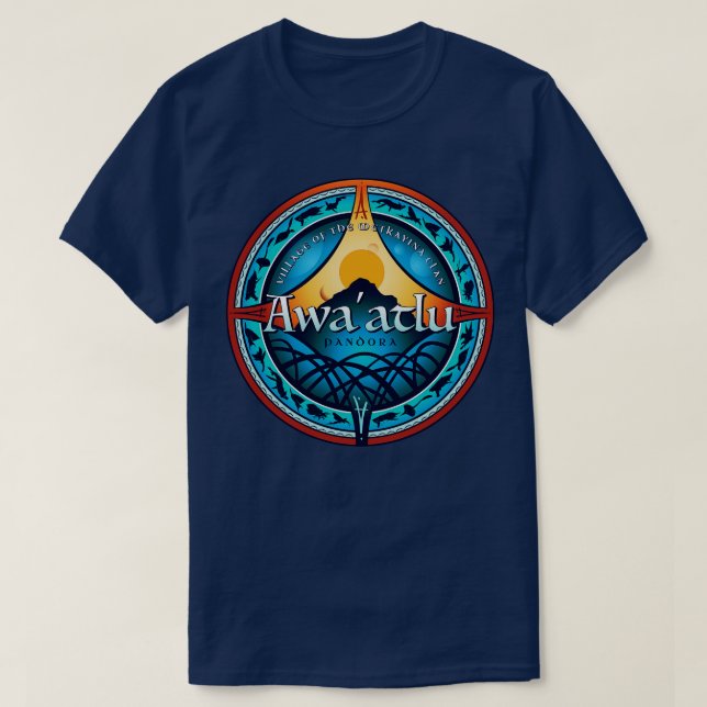 Camiseta Aldeia de Awaatlu (Frente do Design)
