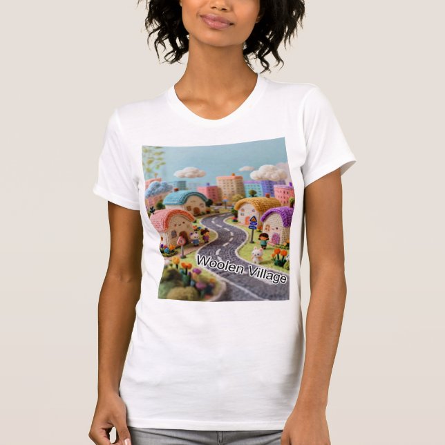 Camiseta Aldeia de Lã  (Frente)