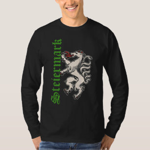 Camiseta Aldeia de Styria Alps Áustria Styrian Traditional