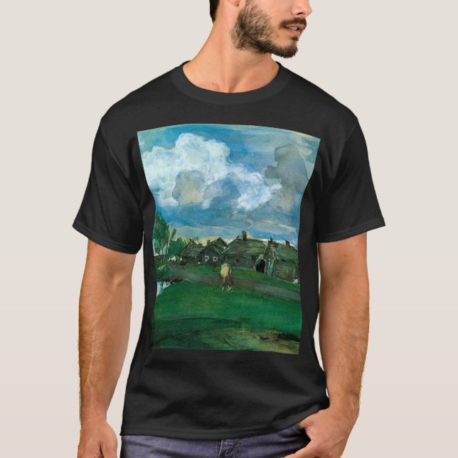 Camiseta Aldeia Russa Valentin Serov (Frente)
