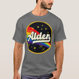 Camiseta Alden Rainbow No Space Vintage Style