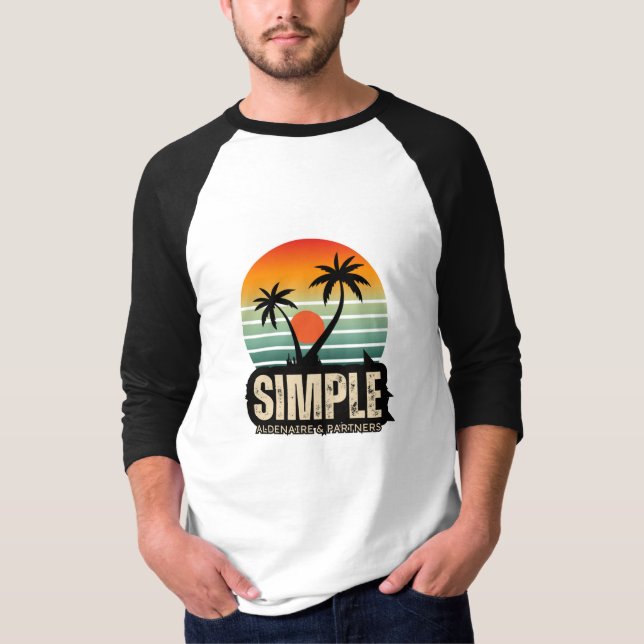 Camiseta Aldenaire e parceiros simples (Frente)