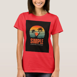 Camiseta Aldenaire & Partners Logotipo Simples T-Shirt