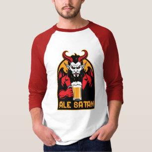 Camiseta Ale Satan - Bebendo Cerveja
