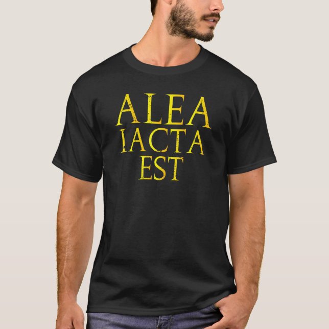 Camiseta Alea Iacta Est Julius Caesar Cote (Frente)