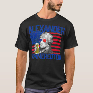 Camiseta Aleander Hammeredton 4 De Julho Aleander Hamilton