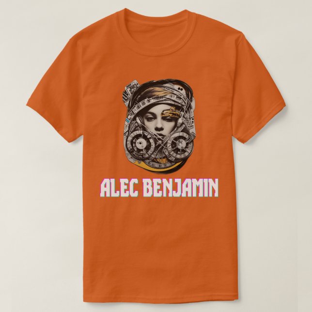 Camiseta Alec Benjamin (Frente do Design)