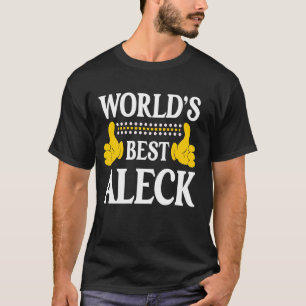 Camiseta Aleck Personal Name Engraçado Primeiro Nome Melhor
