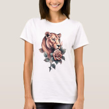 Alegada por Beleza: Lioness and Rosa Tee