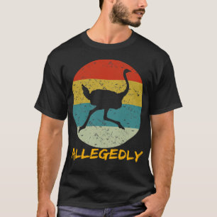 Camiseta Alegadamente avintage