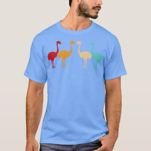 Camiseta Alegadamente Safari Africa Bird Animal Ostrich