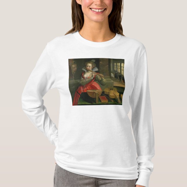 Camiseta Alegoria da música, c.1600 (Frente)