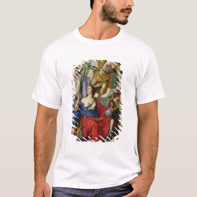 Camiseta Alegoria da regência de Anne de Áustria 1648 (Frente)