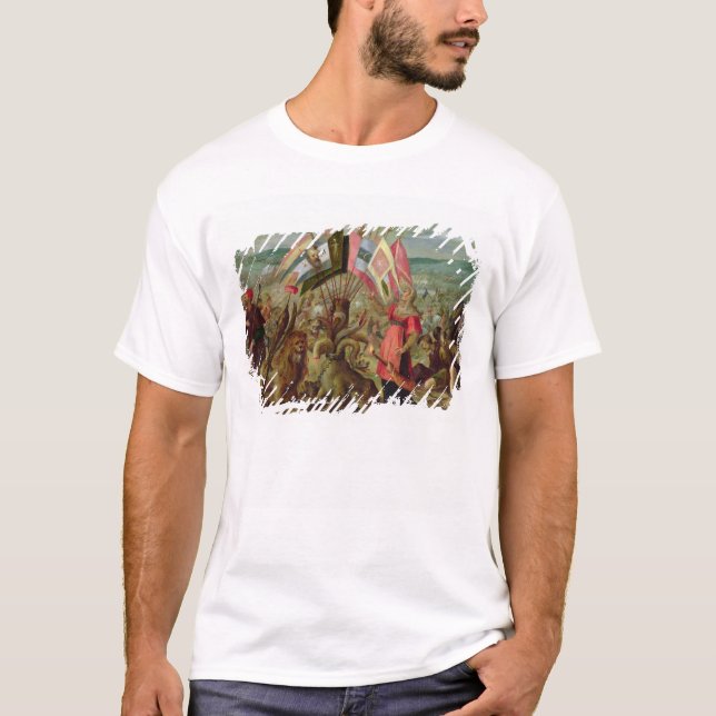 Camiseta Alegoria das guerras turcas (Frente)