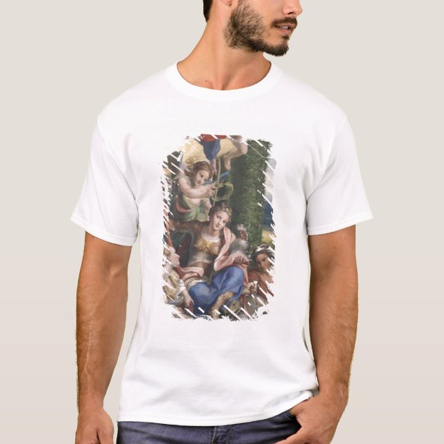 Camiseta Alegoria das virtudes, c.1529-30 (Frente)
