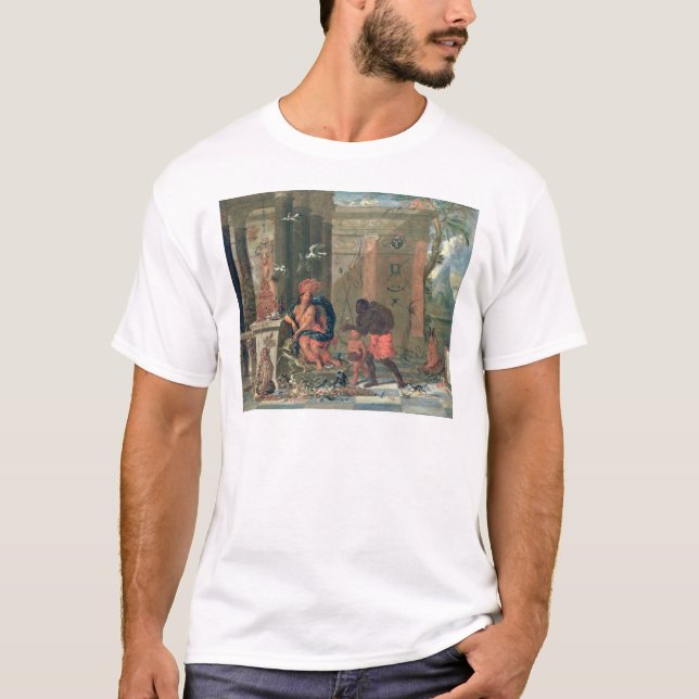 Camiseta Alegoria de América, 1691 (Frente)