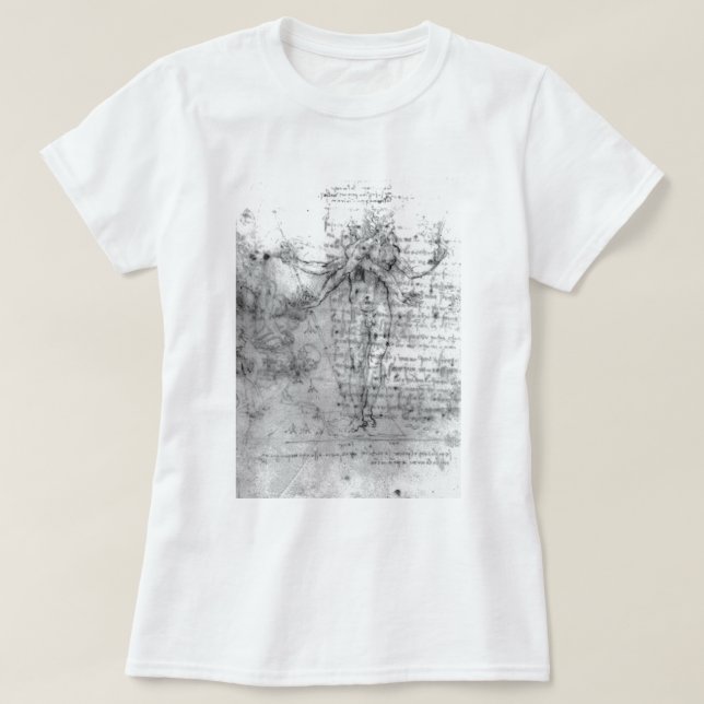 Camiseta Alegoria do prazer e da dor (Frente do Design)