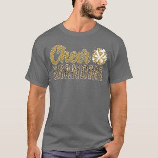 Camiseta Alegre Avó de uma Avó Cheerleader amigos