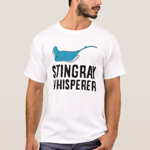 Camiseta Alegre Murmurador de Raia Oceano Amante de Raias