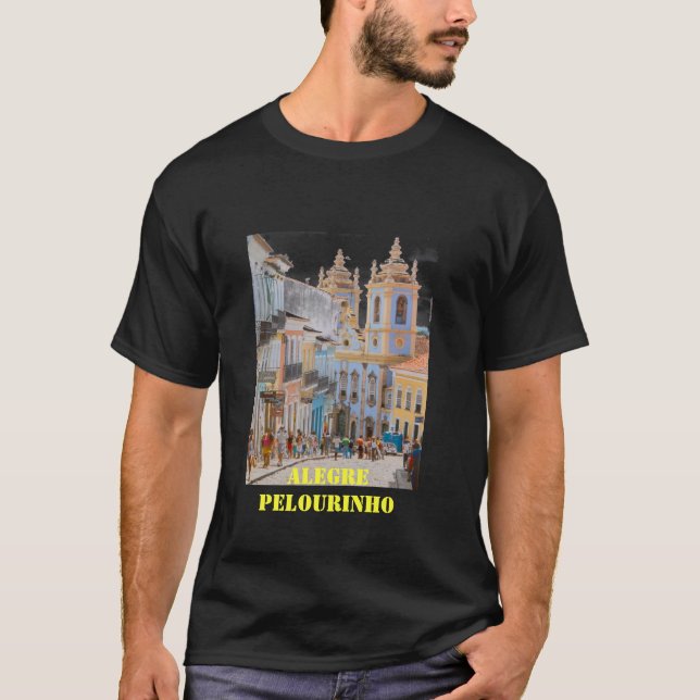 CAMISETA ALEGRE PELOURINHO (Frente)