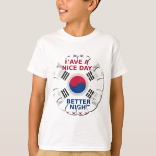 Camiseta Alegre "Tenha um belo dia" design de Arte da Bande