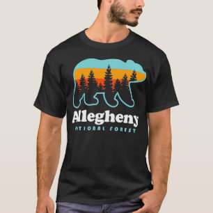 Camiseta Alegremente Caminho Nacional do Urso Florestal Nor