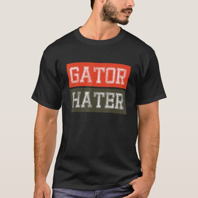Camiseta Alegres Inimigos dos Jacarés Animais 1 (Frente)