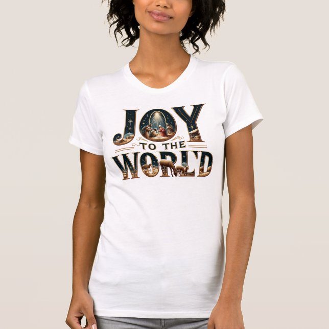 Camiseta Alegria ao Mundo (Frente)
