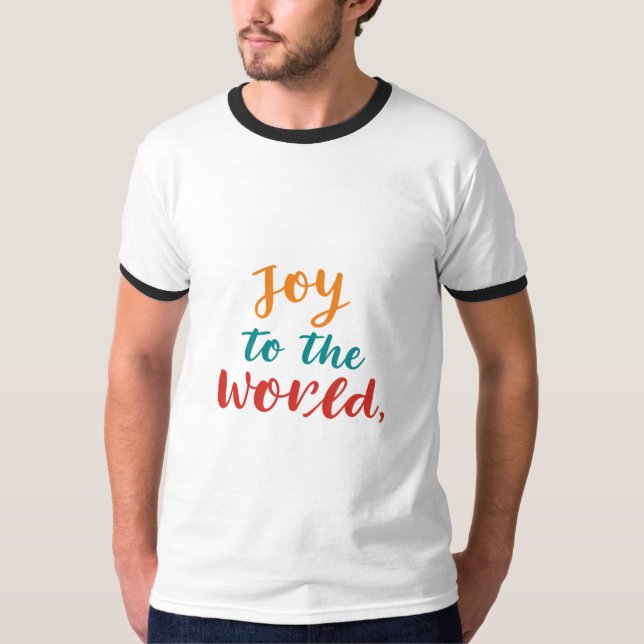Camiseta Alegria ao Mundo (Frente)