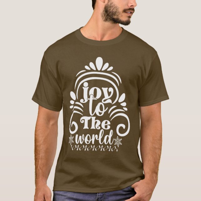 Camiseta Alegria ao Mundo - Espírito de Férias (Frente)